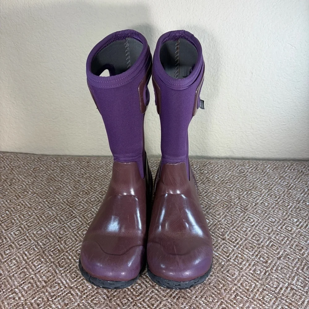 Bogs girls boots Youth Sz 2 Rain Outdoor Hiking Gorpcore